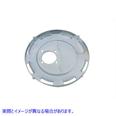 34-0499 J スロット エア クリーナー バッキング プレート 亜鉛メッキ 取寄せ Vツイン J-Slot Air Cleaner Backing Plate Zinc P