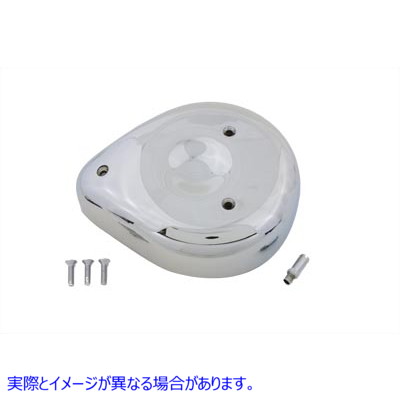 34-0516 クローム ティアドロップ エア クリーナー アセンブリ Chrome Teardrop Air Cleaner Assembly 取寄せ Vツイン (検索用／