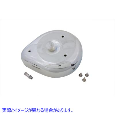 34-0520 クローム ティアドロップ エア クリーナー アセンブリ Chrome Teardrop Air Cleaner Assembly 取寄せ Vツイン (検索用／