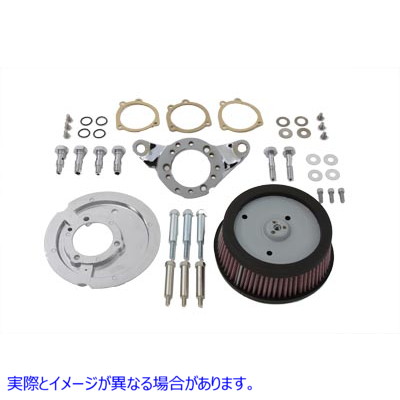 34-0623 Velo EFI ハイフロー エア クリーナー アセンブリ Velo EFI High Flow Air Cleaner Assembly 取寄せ Vツイン (検索用／