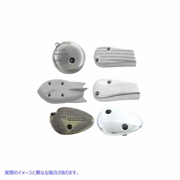 34-0649 リンカート キャブレター カバー セット Linkert Carburetor Cover Set 取寄せ Vツイン (検索用／