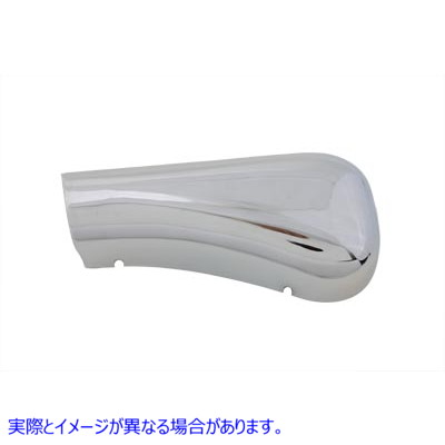 34-0659 エアクリーナーブリーザースヌートカバークローム Air Cleaner Breather Snoot Cover Chrome 取寄せ Vツイン (検索用／