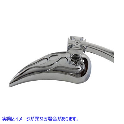 34-0867 クロームビレットティアドロップミラーセット Chrome Billet Teardrop Mirror Set 取寄せ Vツイン (検索用／