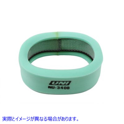 34-0901 ユニフィルターフォームエアフィルター 取寄せ Vツイン Uni Filter Foam Air Filter (検索用／29036-73 Uni-Filter NU-3