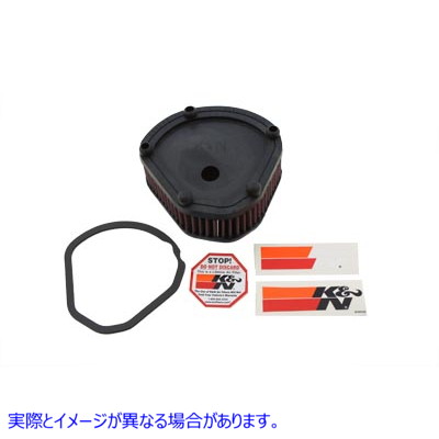 34-0955 交換用エアフィルター Replacement Air Filter 取寄せ Vツイン (検索用／29259-83A K&N HD-2084