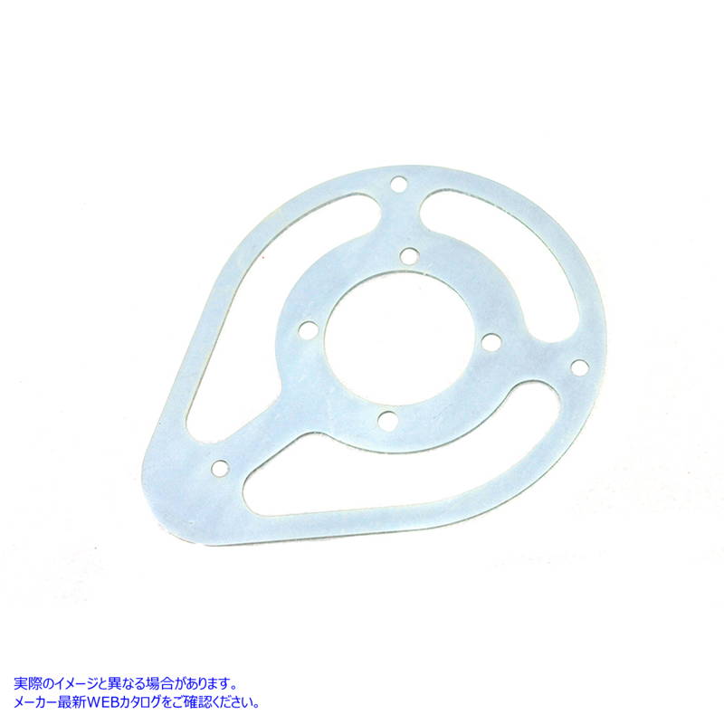 34-0990 Linkert エアクリーナー バッキング プレート 取寄せ Vツイン Linkert Air Cleaner Backing Plate (検索用／