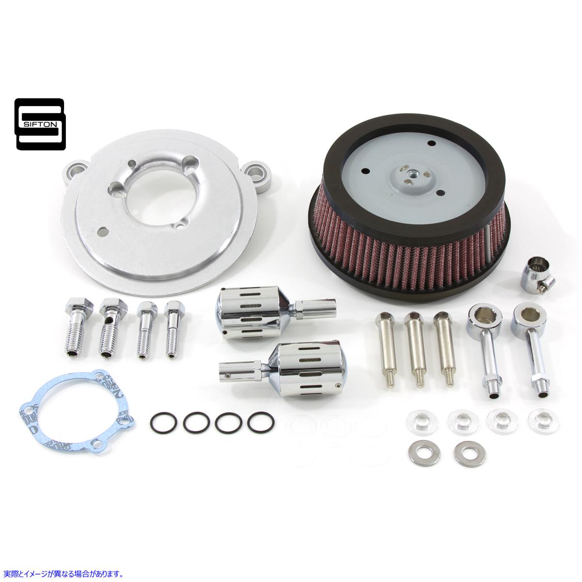 34-1113 シフトン エアパワー エアクリーナーキット Sifton Air Power Air Cleaner Kit 取寄せ Vツイン (検索用／