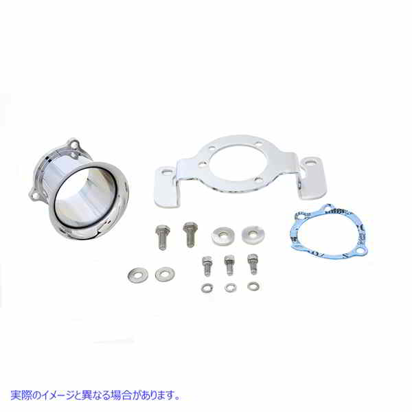 34-1117 ベロシティ スタック キット クローム Velocity Stack Kit Chrome 取寄せ Vツイン (検索用／