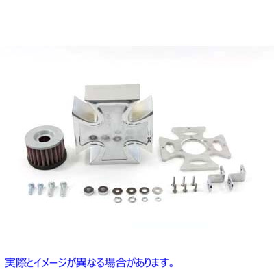 34-1143 マルタ エアクリーナーキット 取寄せ Vツイン Maltese Air Cleaner Kit (検索用／