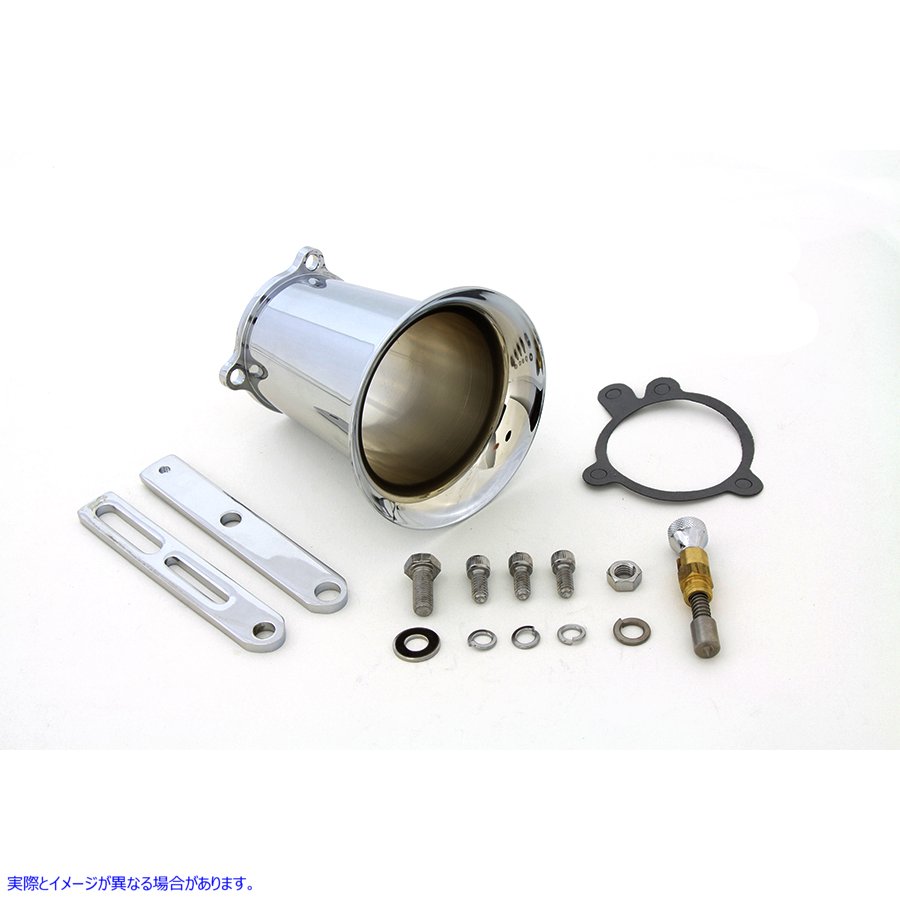 34-1165 スーパー ベロシティ スタック キット クローム Super Velocity Stack Kit Chrome 取寄せ Vツイン (検索用／