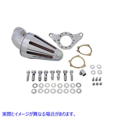 34-1211 エアクリーナーAssy コーンスタイル Air Cleaner Assembly Cone Style 取寄せ Vツイン (検索用／