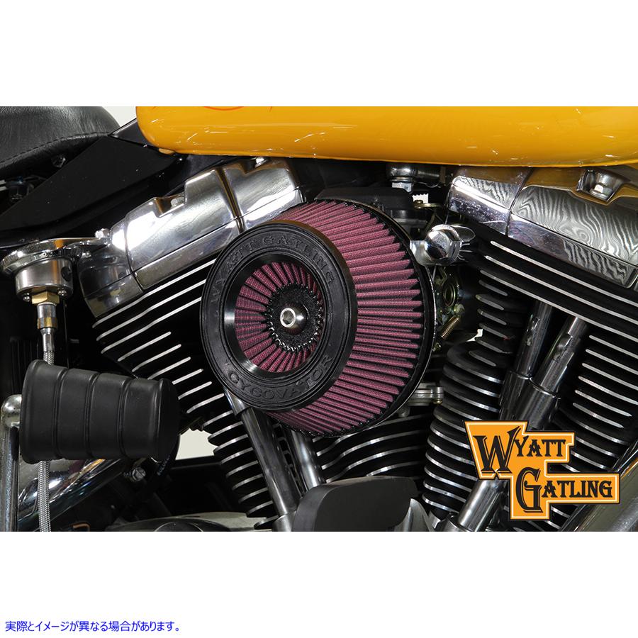 34-1334 ワイアット ガトリング倒立エア フィルター キット Wyatt Gatling Inverted Air Filter Kit 取寄せ Vツイン (検索用／