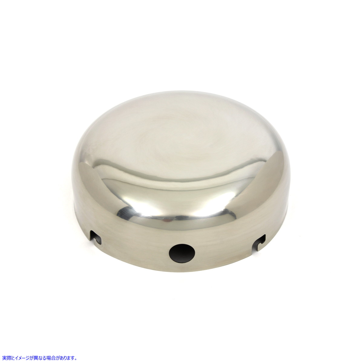 34-1342 ポリッシュステンレススチール製 Jスロットエアクリーナーカバー 取寄せ Vツイン Polished Stainless Steel J-Slot Air