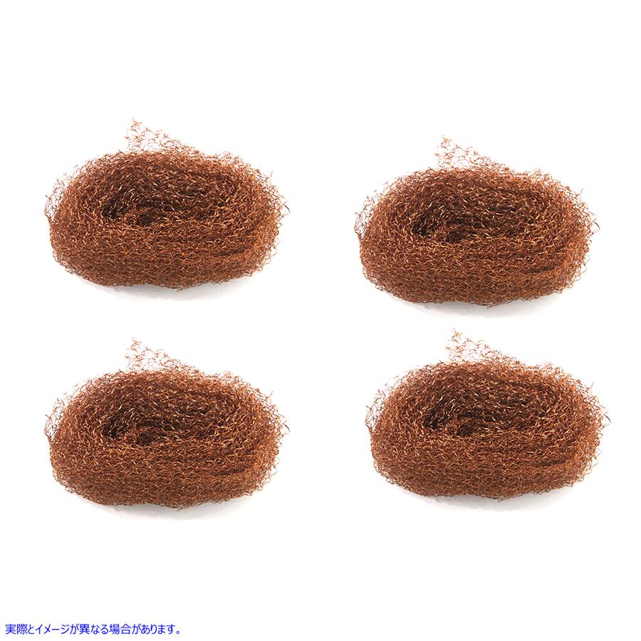 34-1465 エアクリーナーカッパーメッシュセット 取寄せ Vツイン Air Cleaner Copper Mesh Set (検索用／