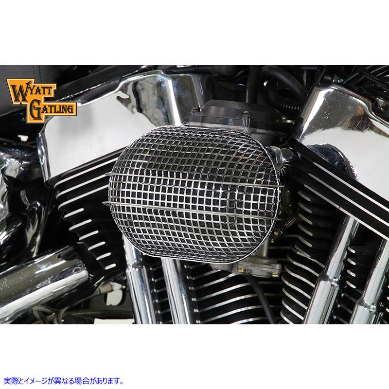 34-1683 クロムワイアットガトリングエアクリーナーアセンブリ Chrome Wyatt Gatling Air Cleaner Assembly 取寄せ Vツイン (検索用／ V-Twin