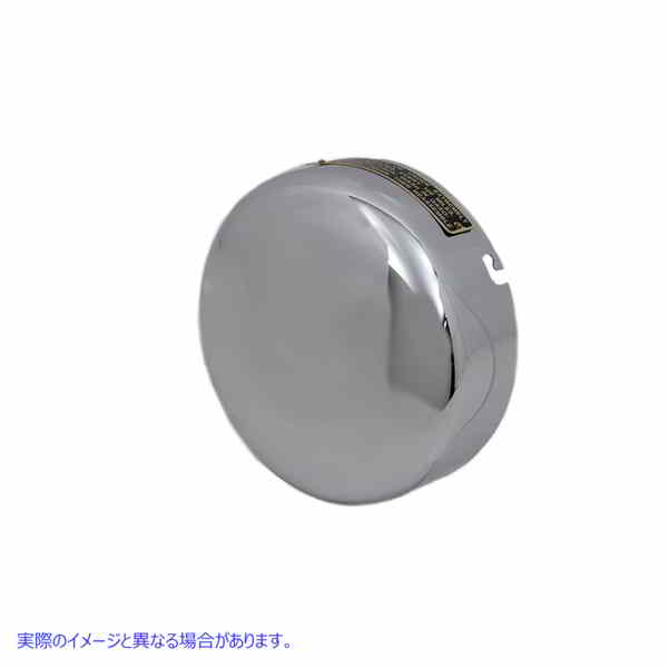 34-1886 6インチクロームエアクリーナーカバー 取寄せ Vツイン 6 inch Chrome Air Cleaner Cover (検索用／