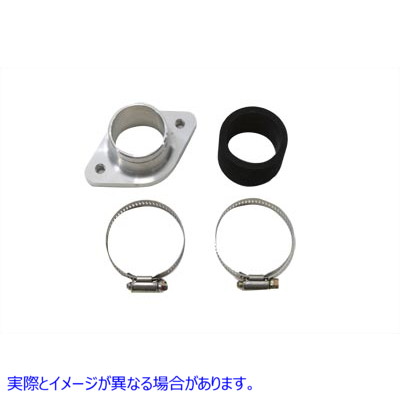 35-0098 キャストミクニキャブレターフランジアダプター Cast Mikuni Carburetor Flange Adapter 取寄せ Vツイン (検索用／