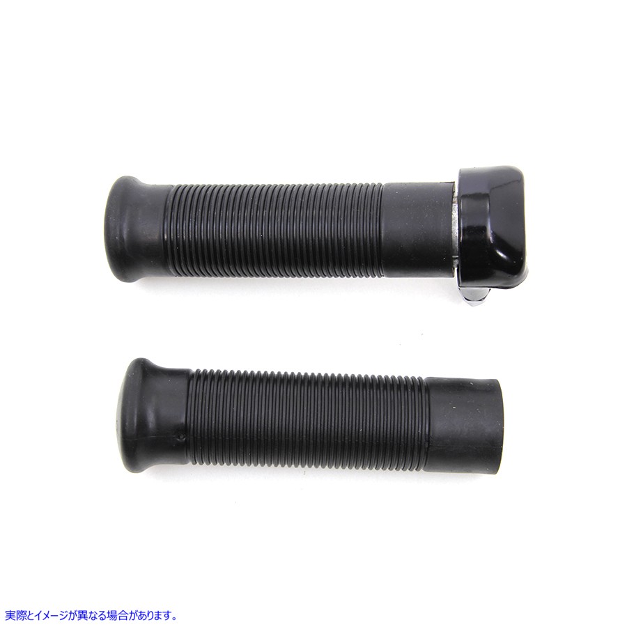 35-0266 ハンドルバー スロットル アセンブリ ブラック 1 inch Twist Grip Assembly Black 取寄せ Vツイン (検索用／