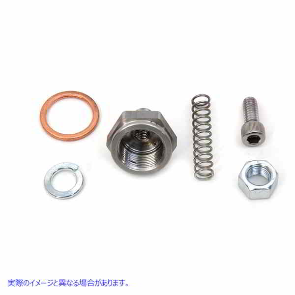 35-0368 Linkert キャブレター ボウル ロック ナット (ドレン亜鉛付き) Linkert Carburetor Bowl Lock Nut with Drain Zinc 取寄