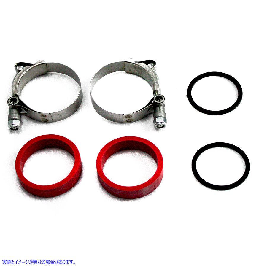 35-0436 インテークマニホールドクランプキット Intake Manifold Clamp Kit 取寄せ Vツイン (検索用／