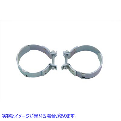 35-0443 Replica Zinc Intake Manifold Clamp Set 取寄せ Vツイン (検索用／27063-57 V-Twin