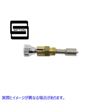 35-0466 シフトン キャブレター エンリッチャー クロームノブ付き Sifton Carburetor Enricher with Chrome Knob 取寄せ Vツイン