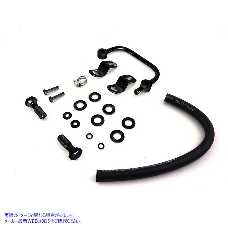 35-0573 エアクリーナー ブリーザーキット ブラック 取寄せ Vツイン Air Cleaner Breather Kit Black (検索用／29281-91