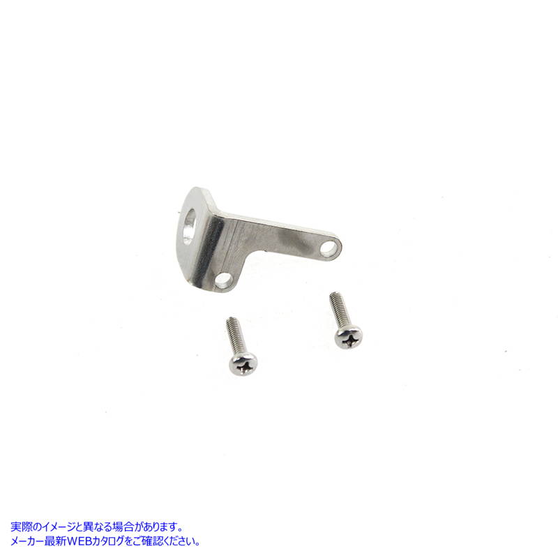 35-0574 キャブレター チョーク ケーブル ブラケット ステンレス鋼 Carburetor Choke Cable Bracket Stainless Steel 取寄せ Vツ