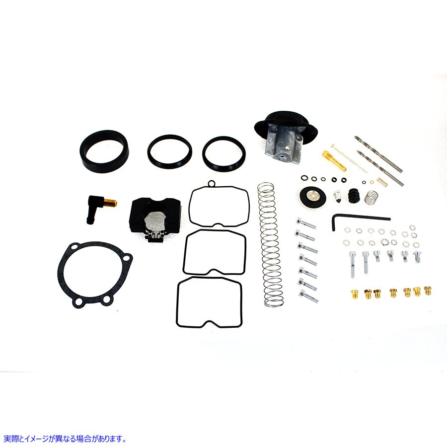 35-0631 CV キャブレター アップグレード リビルド キット CV Carburetor Upgrade Rebuild Kit 取寄せ Vツイン (検索用／