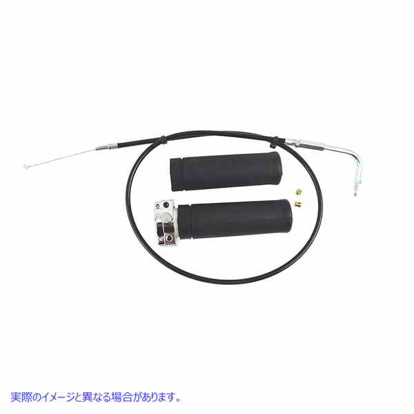 35-0700 ハンドルバー スロットルケーブルAssy シングル 取寄せ Vツイン Handlebar Throttle Cable Assembly Single (検索用／