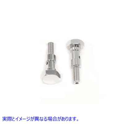 35-0792 Breather Bolt Set Chrome 取寄せ Vツイン (検索用／