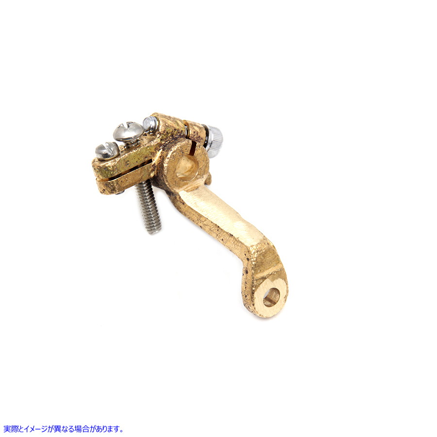 35-0795 真鍮リンカートキャブレタースロットルレバー Brass Linkert Carburetor Throttle Lever 取寄せ Vツイン (検索用／27252