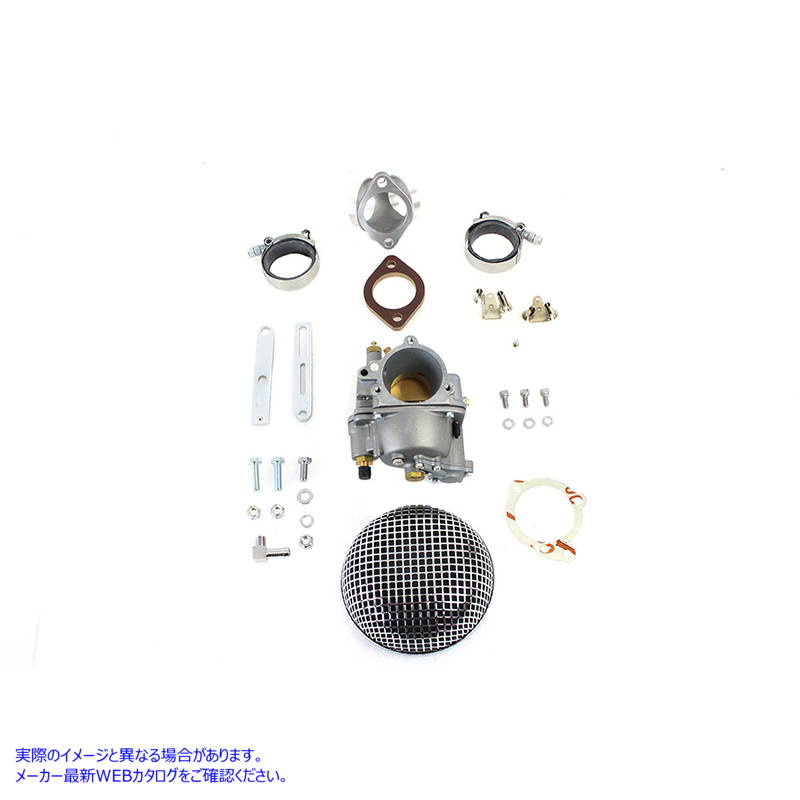 35-0888 47mm OKO ショーティー キャブレター キット アロイ 47mm OKO Shorty Carburetor Kit Alloy 取寄せ Vツイン (検索用／