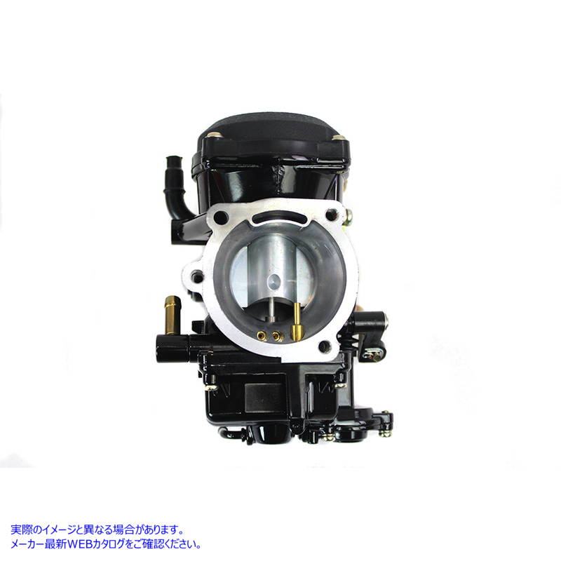 35-0971 40mm CV キャブレター アセンブリ グロス ブラック 40mm CV Carburetor Assembly Gloss Black 取寄せ Vツイン (検索用／