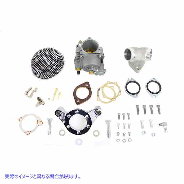 35-1025 47mm OKO ショーティー キャブレター キット アロイ 47mm OKO Shorty Carburetor Kit Alloy 取寄せ Vツイン (検索用／