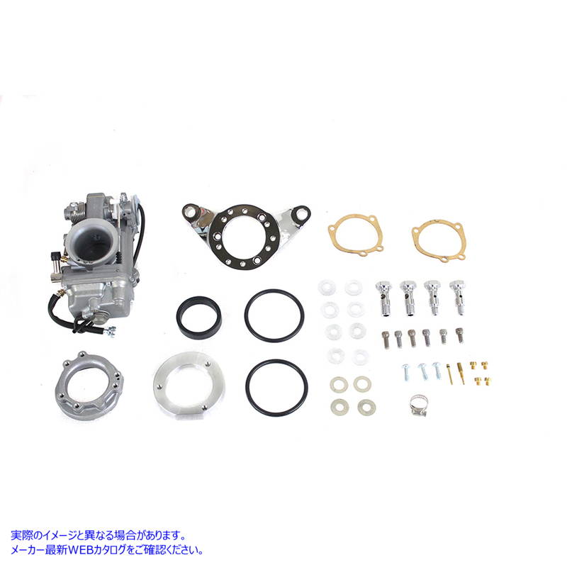 35-1871 OKO 42mm フラットスライド キャブレター キット OKO 42mm Flatslide Carburetor Kit 取寄せ Vツイン (検索用／