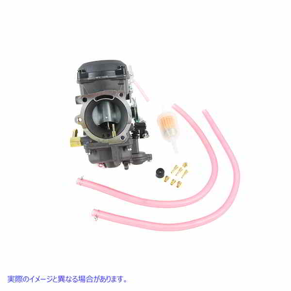 35-1881 40mm CV キャブレター ブラック 40mm CV Carburetor Black 取寄せ Vツイン (検索用／27490-04