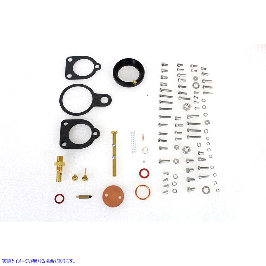 35-7132 1-1/4 インチ Linkert キャブレター リビルドキット 取寄せ Vツイン 1-1/4 inch Linkert Carburetor Rebuild Kit (検索
