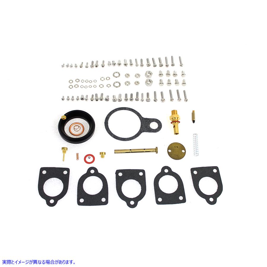 35-7133 1インチ Linkert キャブレター リビルドキット 取寄せ Vツイン 1 inch Linkert Carburetor Rebuild Kit (検索用／27133-