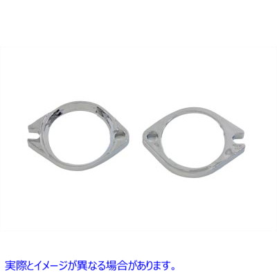 35-8027 インテークマニホールドフランジセット クローム Intake Manifold Flange Set Chrome 取寄せ Vツイン (検索用／27009-86