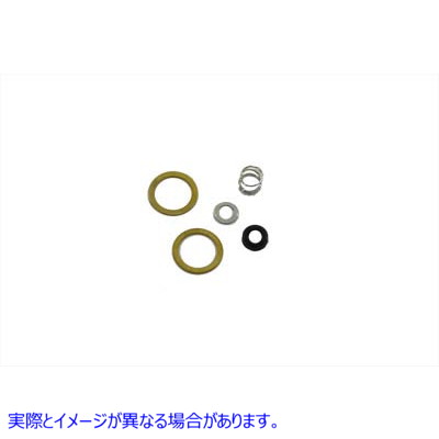 35-9080 燃料ペットコック遮断ロッド シール キット 取寄せ Vツイン Fuel Petcock Shut-Off Rod Seal Kit (検索用／