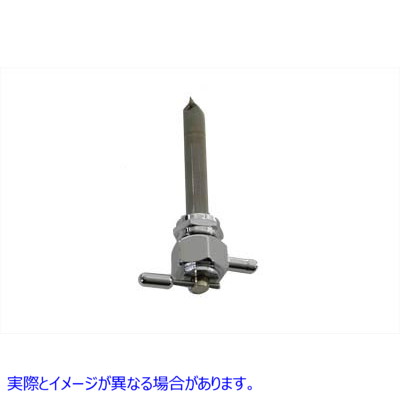 35-9088 Pingel メトリック六角ペットコック スピゴット下 ナット クロム付き Pingel Metric Hex Petcock Under Spigot with Nut