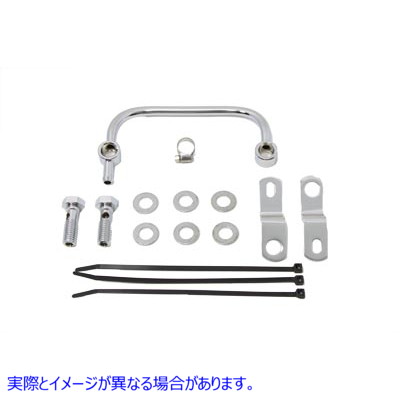 35-9254 キャブレター ブリーザー マニホールド キット クローム Carburetor Breather Manifold Kit Chrome 取寄せ Vツイン (検