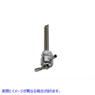 35-9311 Pingel メトリック スムース ペットコック 右スピゴット ナット クロム付き Pingel Metric Smooth Petcock Right Spigot