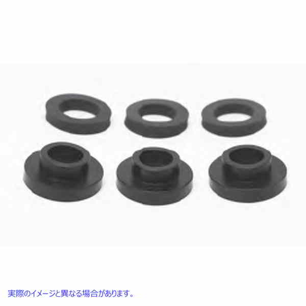 3532-6 オイルタンクゴムワッシャーセット 取寄せ Vツイン Oil Tank Rubber Washer Set (検索用／62762-52 62763-52 Colony