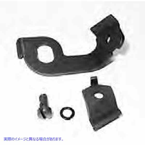 3599-7 前輪ブレーキケーブルチューブクランプカドミウムメッキ 取寄せ Vツイン Front Wheel Brake Cable Tube Clamp Cadmium Pl