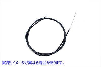 36-0112 60インチケーシング付きブラックユニバーサルスロットルケーブル Black Universal Throttle Cable with 60 inch Casing