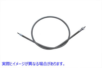 36-0122 38-1/2 Stainless Steel Speedometer Cable 取寄せ Vツイン (検索用／67024-84A 67083-84 V-Twin