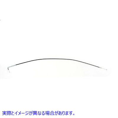 36-0357 41 Black Throttle Cable 取寄せ Vツイン (検索用／ V-Twin