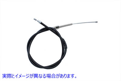 36-0408 黒のクラッチケーブルストックの長さ 取寄せ Vツイン Black Clutch Cable Stock Length (検索用／38619-71B